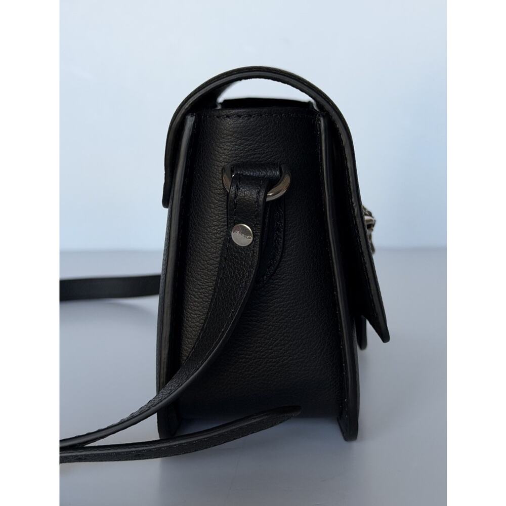 Versace Gold Medusa Head Leather Black Small Shoulder Bag 1008100 NWT $1750 - Picture 6 of 16